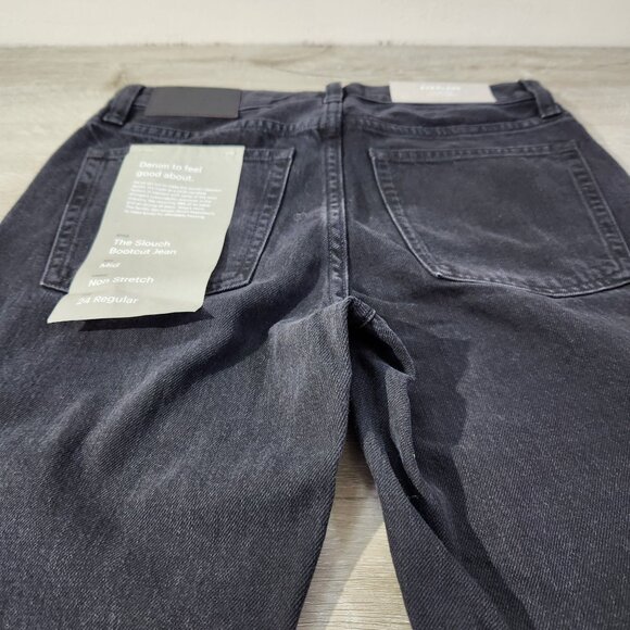 Everlane The Slouch Bootcut Mid Rise Jean New With Tags Women's Size 24 - Picture 3 of 14